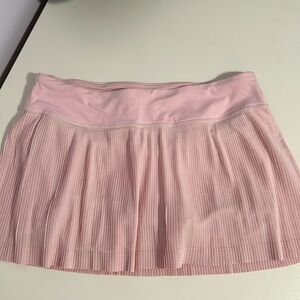Pleated tennis skirt